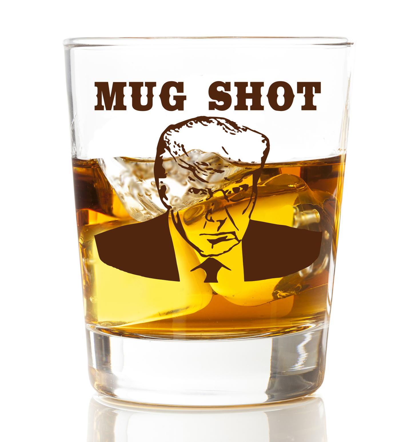 Trump Mug Shot 2 Ounce Shot Glass