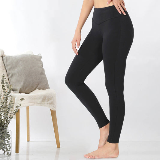 Tummy control shaping leggings (premium cotton)