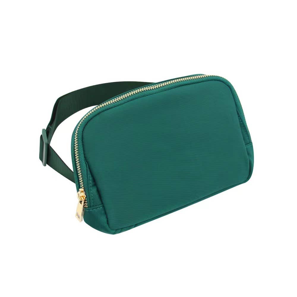 Varsity Collection Hunter Green Fannie Waist Pack Bag