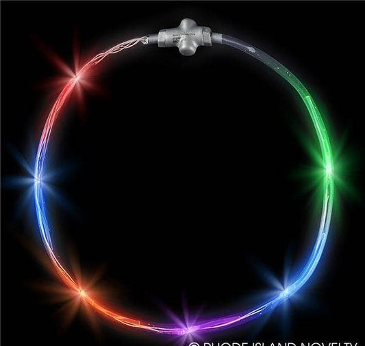 22" MULTICOLORED LIGHT-UP NECKLACE