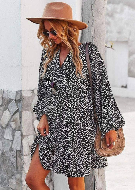 Cheetah Print Tunic Dress